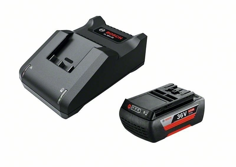 AKUMULIATORIUS BOSCH 36V+PAKROVĖJAS F016800609