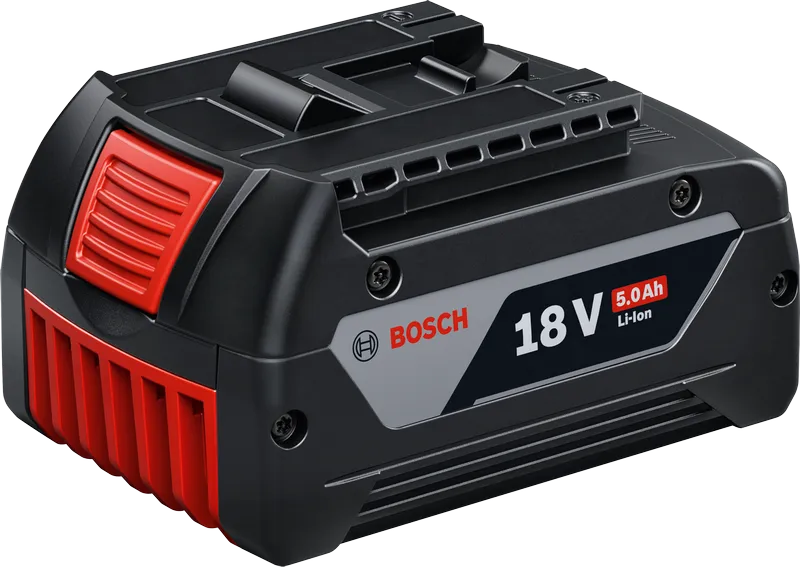 BOSCH GBA 18V 5.0Ah Professional akumuliatorius su COOLPACK technologija ir įkrovos indikatoriumi