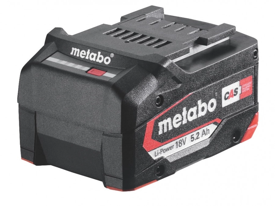 AKUMULIATORIUS METABO 18V 5.2AH LI-ION POWER EXTREME