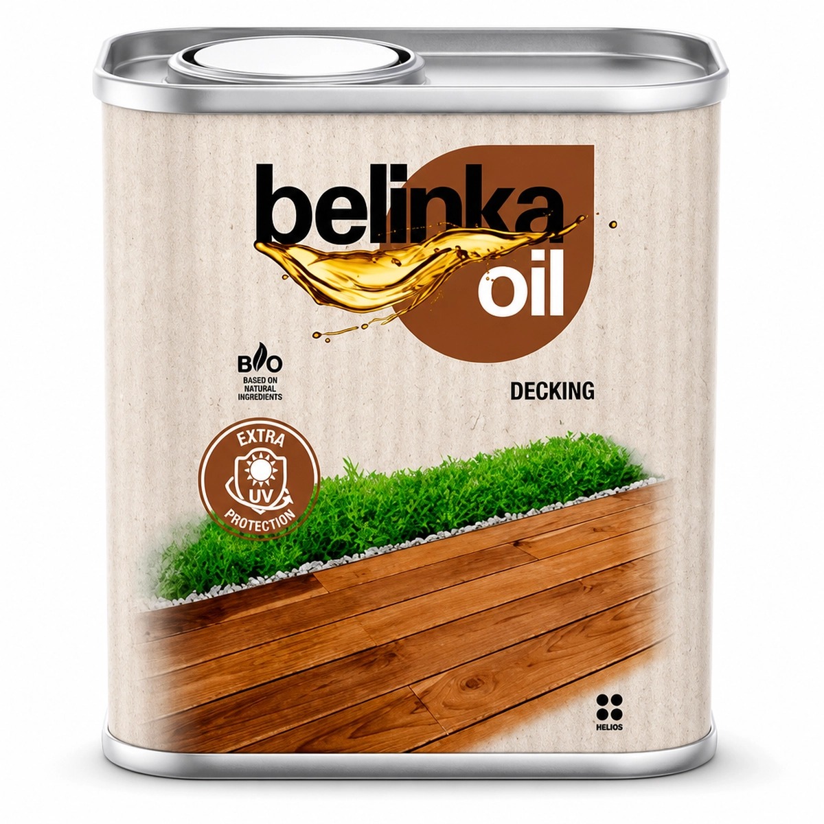ALYVA MEDIENAI BELINKA OIL DECKING 205 0.75L PILKOS SPALVOS