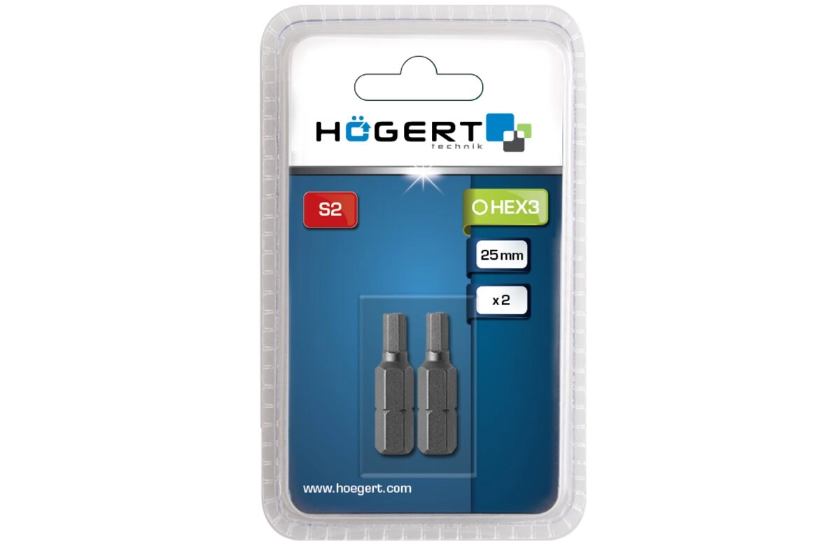 ANTGALIS ATSUKTUVO HOGERT TECHNIK HT1S344 HEX4 25MM 2VNT