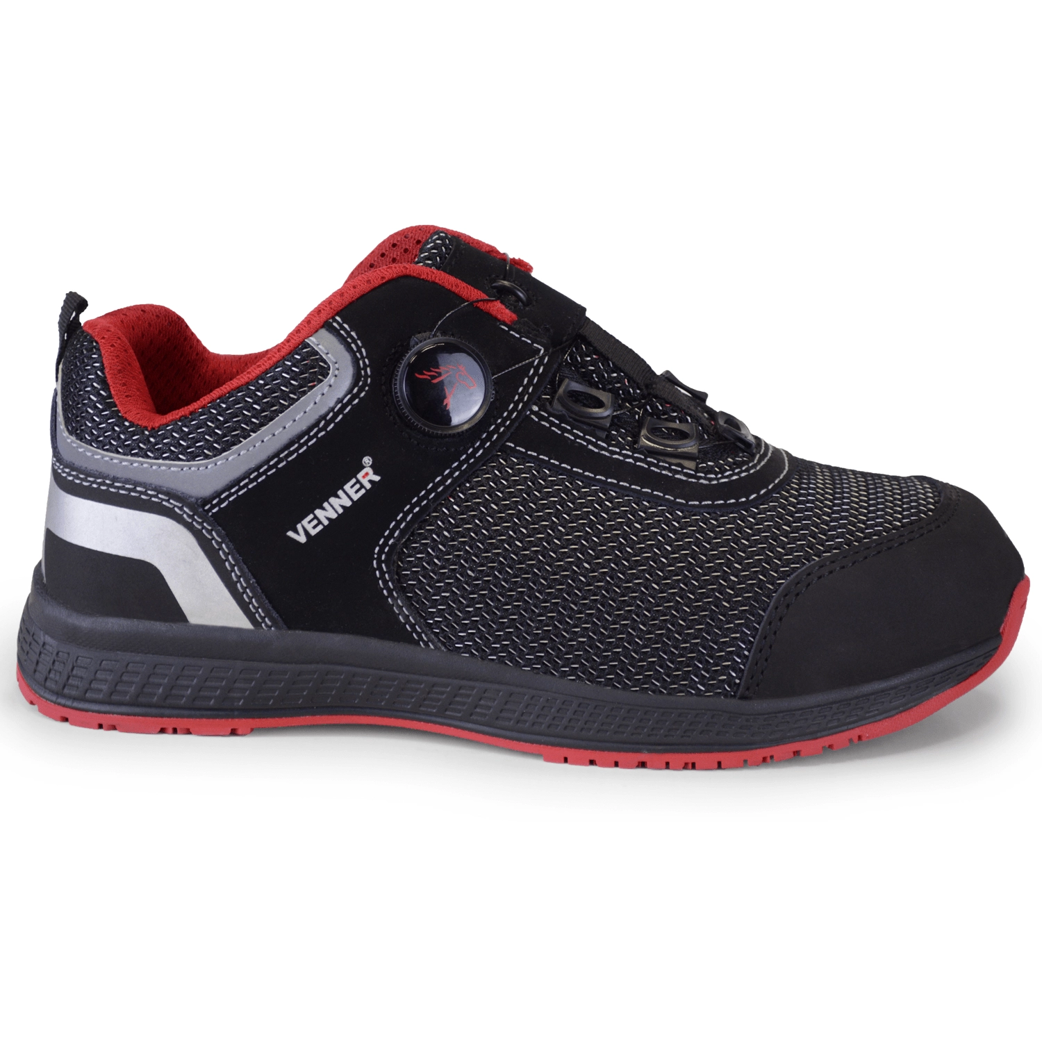 BATAI DARBO VENNER AIR ONE EVO2 DYDIS 40 JUODA/RAUDONA SPALVA
