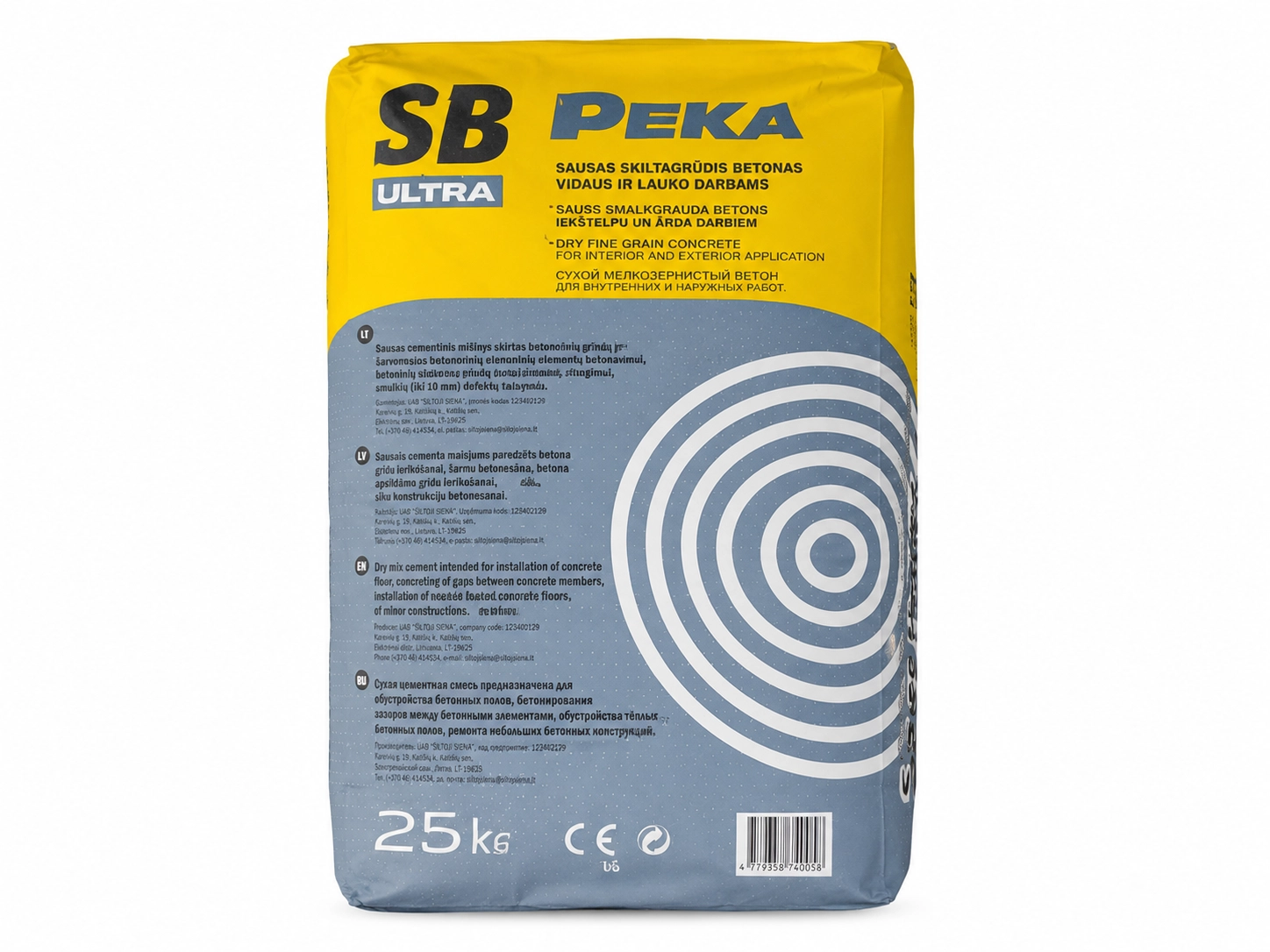 BETONO MIŠINYS SAUSAS DEKA SB 25KG