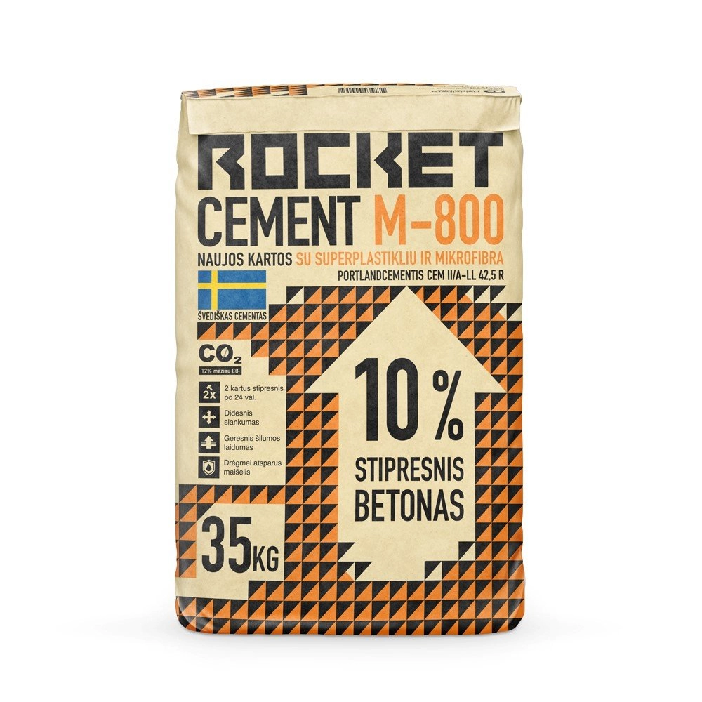 CEMENTAS ROCKET PILKAS M-800 CEM II/A-LL 42,5N 35KG