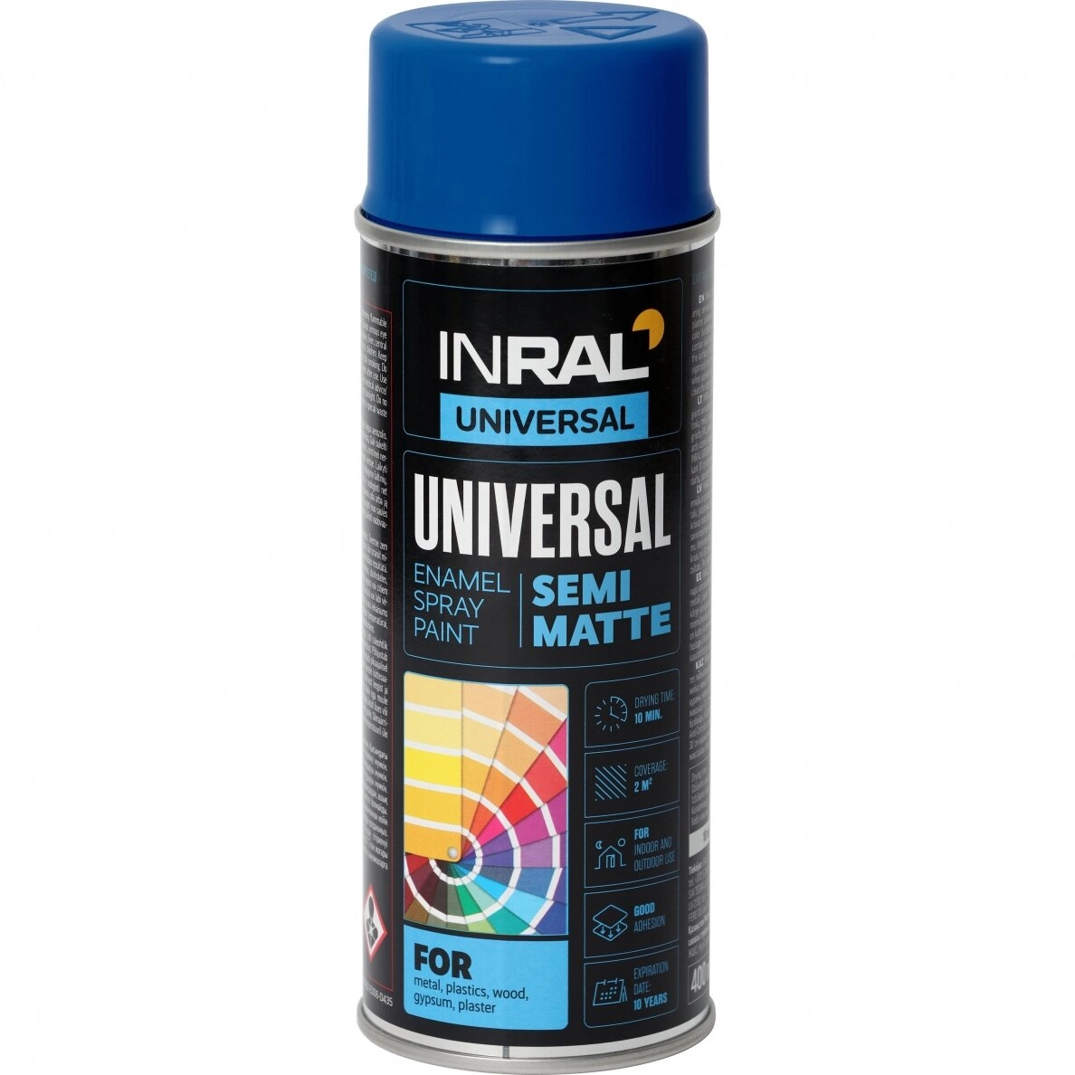 DAŽAI AEROZOLINIAI INRAL UNIVERSAL 400ML MĖLYNOS SPALVOS RAL5010