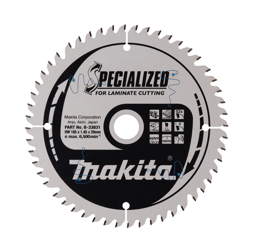 DISKAS DISKINIO PJŪKLO MAKITA B-33831 165X20X52T