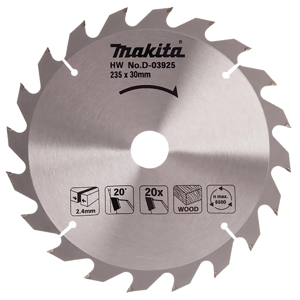 DISKAS PJOVIMO MEDIENAI MAKITA D-03925 235X30MM.
