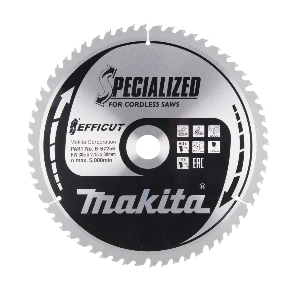 DISKAS PJOVIMO MEDIENAI MAKITA EFFICUT B-67256 305X30MM.