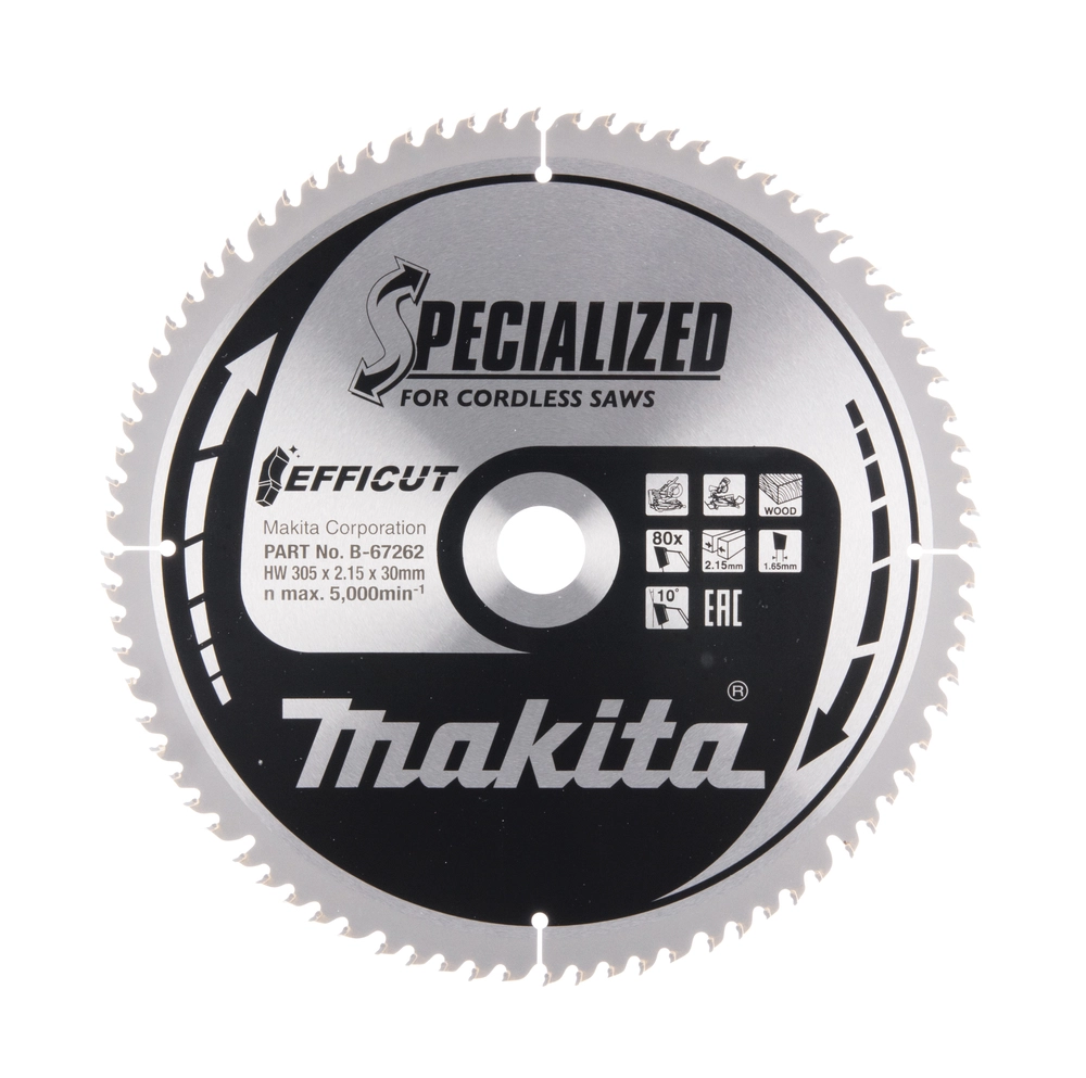 DISKAS PJOVIMO MEDIENAI MAKITA EFFICUT B-67262 305X30MM.