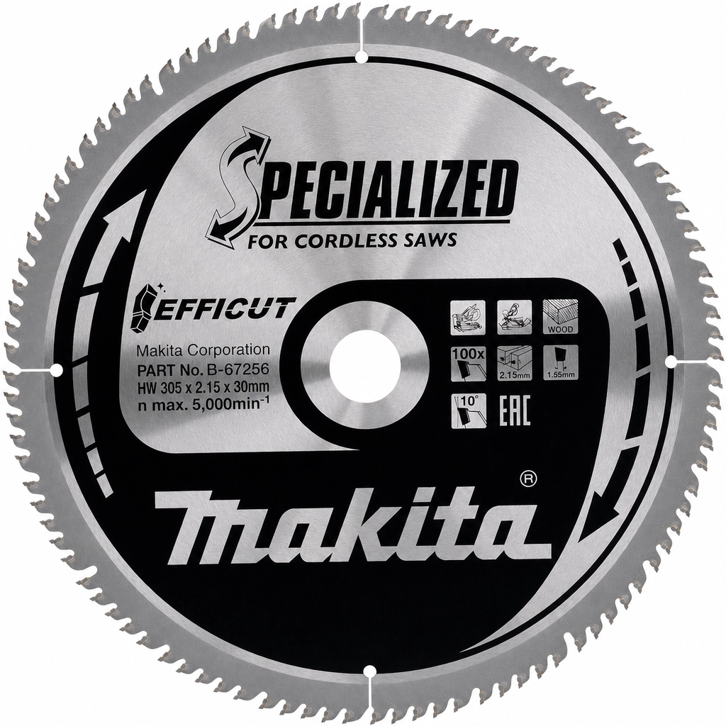 DISKAS PJOVIMO MEDIENAI MAKITA EFFICUT B-67278 305X30MM.