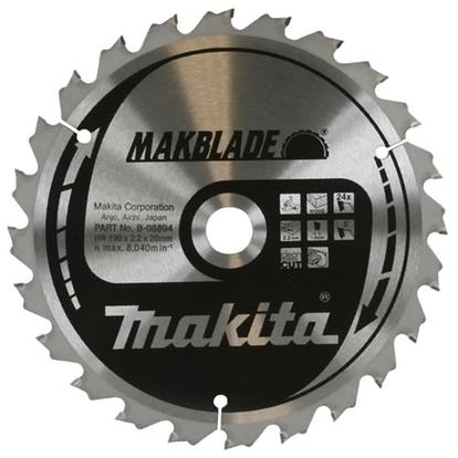 DISKAS PJOVIMO MEDIENAI MAKITA MAKBLADE B-08953 190X20MM.