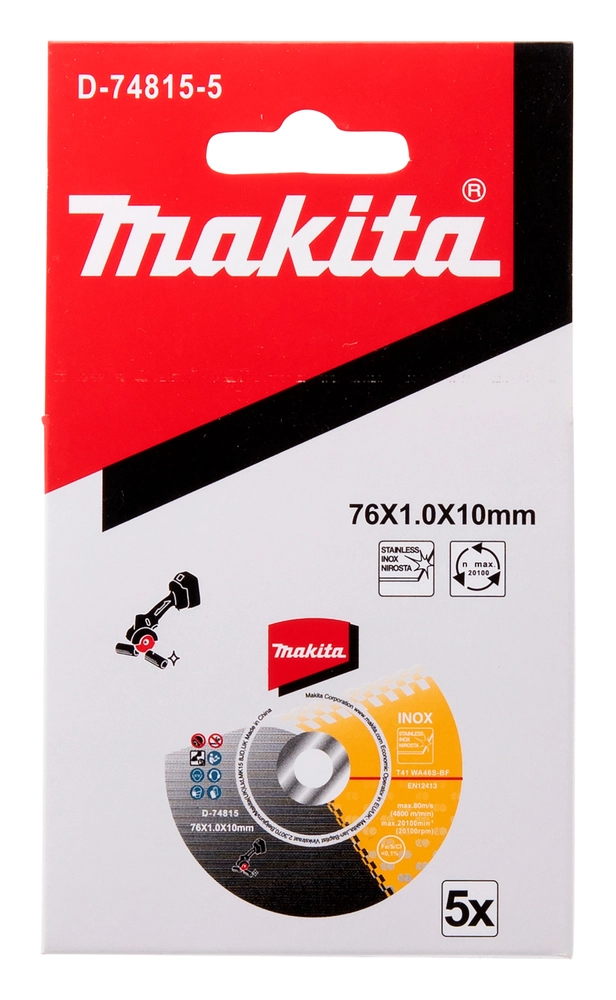 MAKITA 76mm pjovimo diskai akumuliatoriniam įrankiui