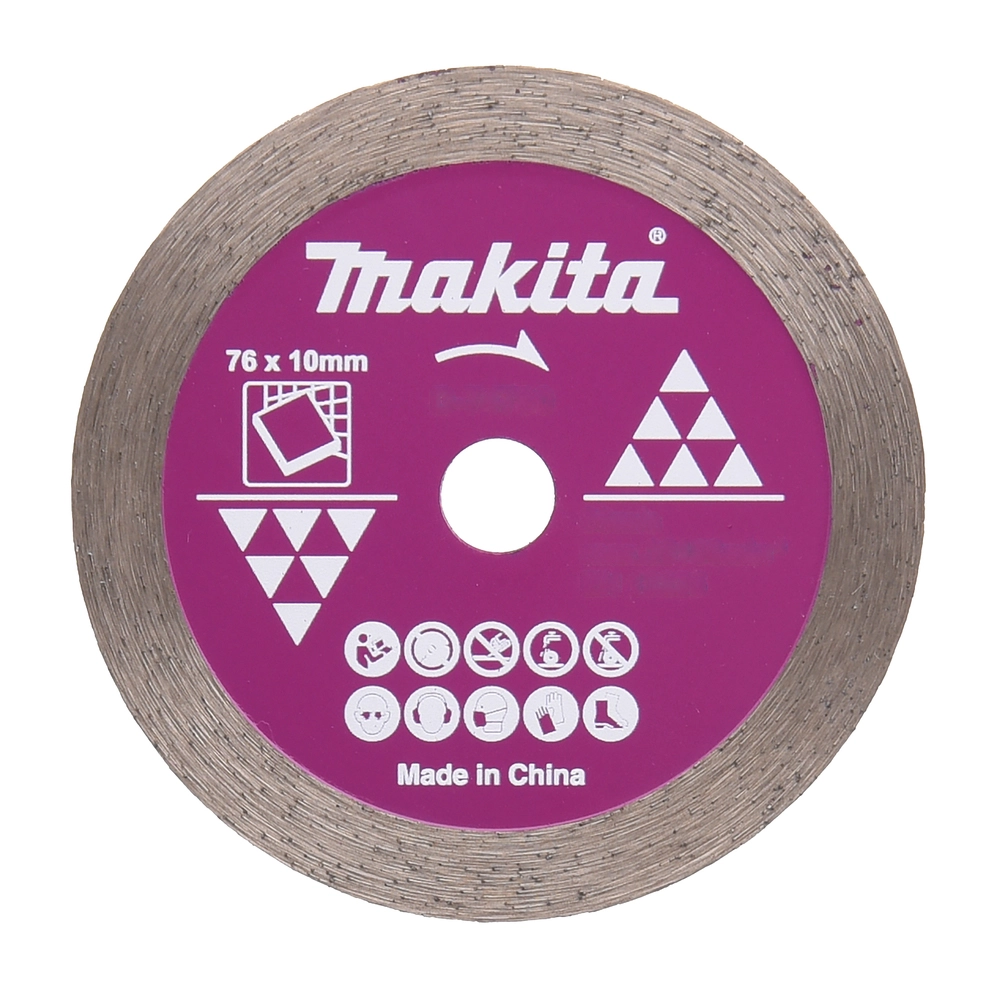 DISKAS PJOVIMO PLYTELĖMS DEIMANTINIS MAKITA D-77263 76X10MM