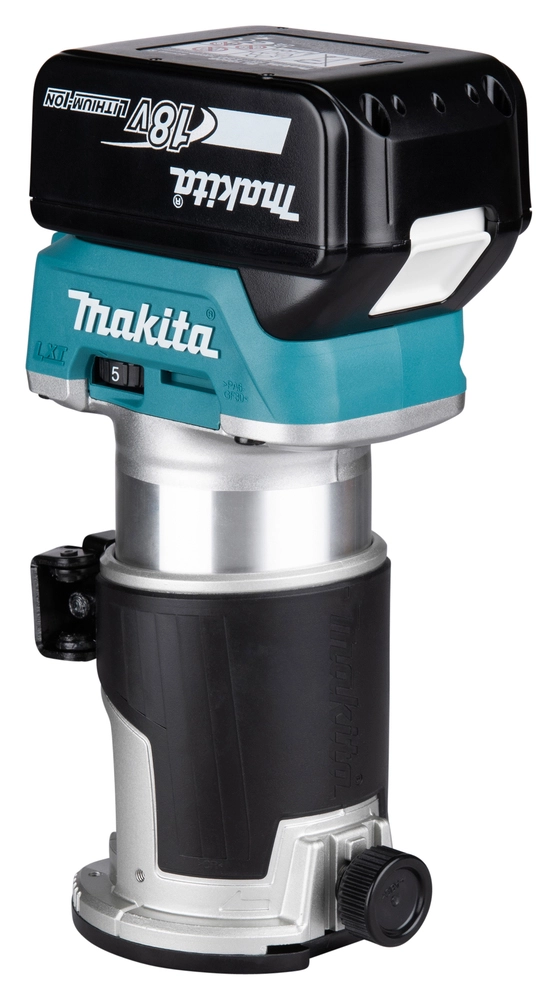 Makita DRT50Z freza aliuminio lydinio pagrindu tiksliam darbui