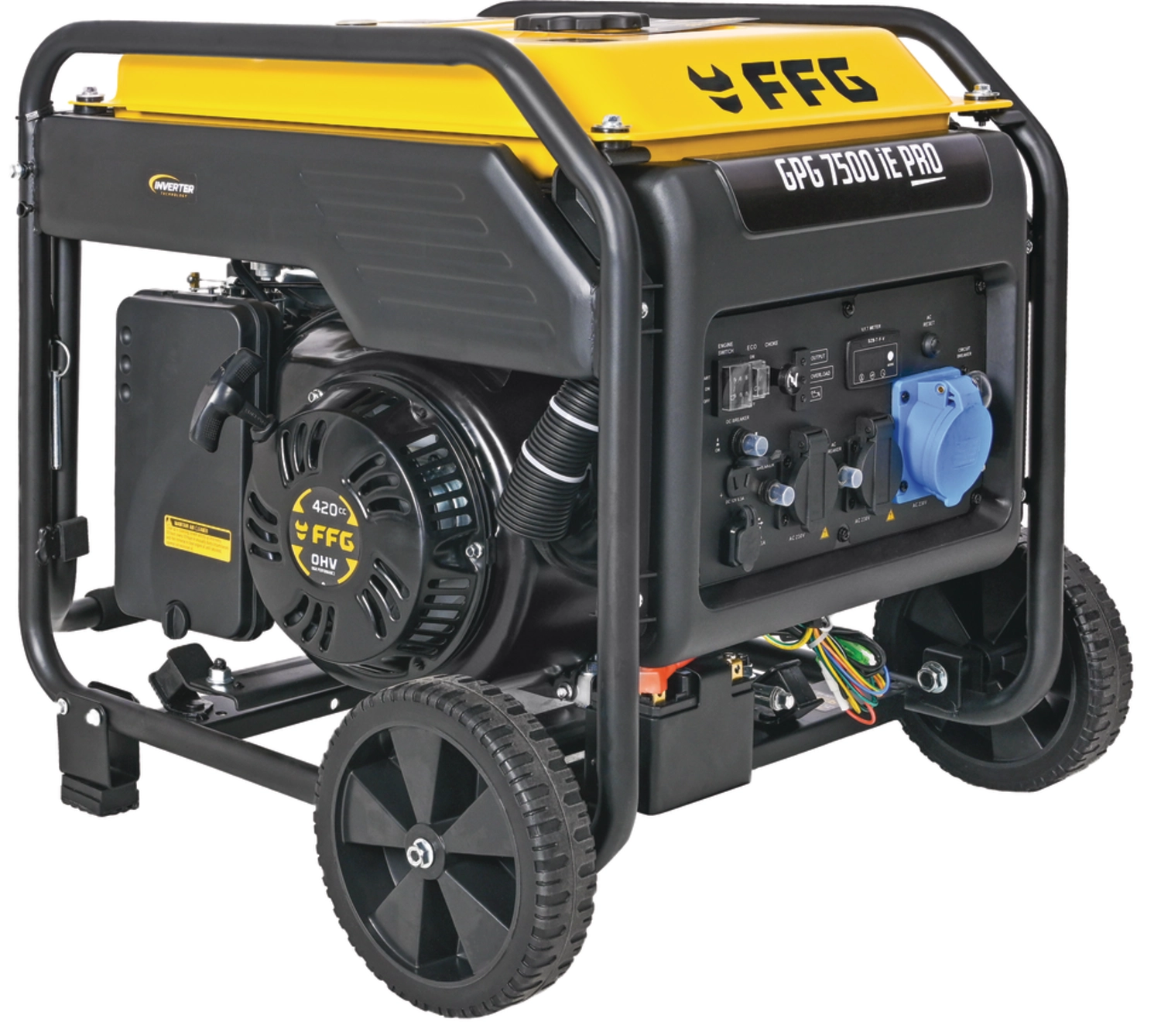 GENERATORIUS INVERTERINIS BENZININIS FF GROUP GPG 7500iE PRO