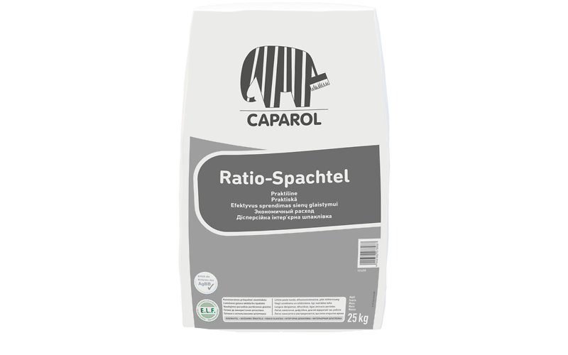 GLAISTAS CAPAROL RATIO SPACHTEL 25KG BALTOS SPALVOS