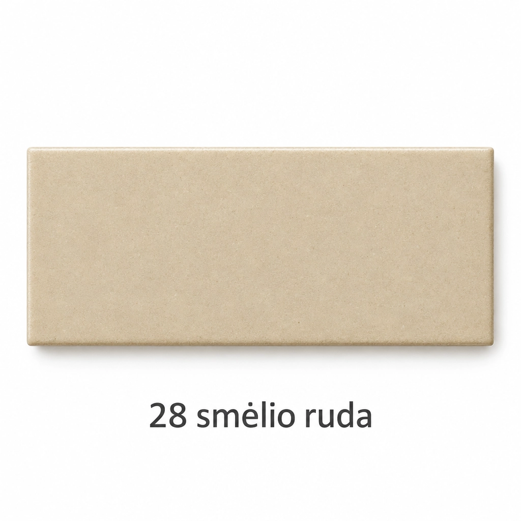 Smėlio rudos spalvos plytelių siūlių glaistas keraminėms plytelėms