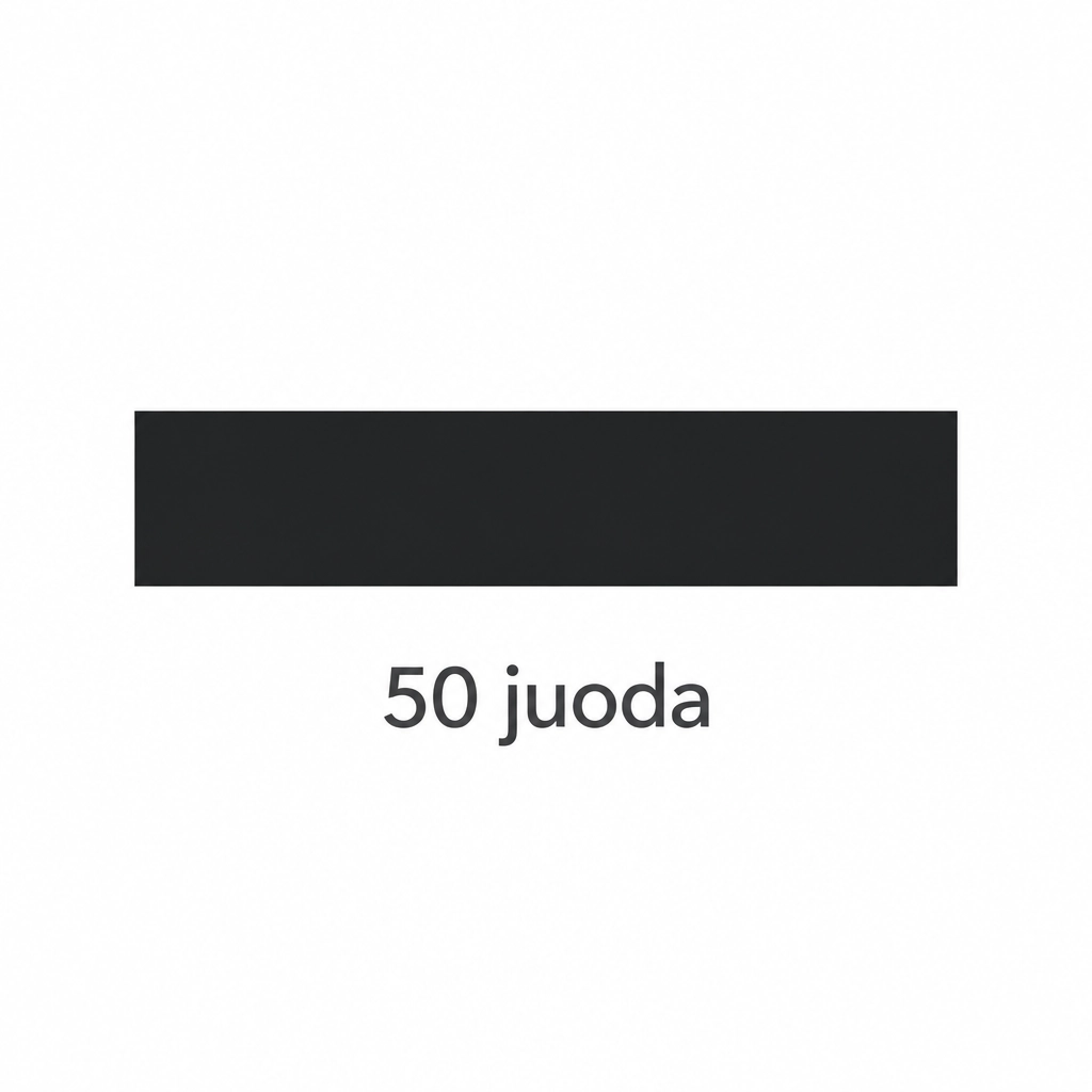 Juoda 50 spalva KIILTO glaistas keraminių plytelių siūlėms 3 kilogramai
