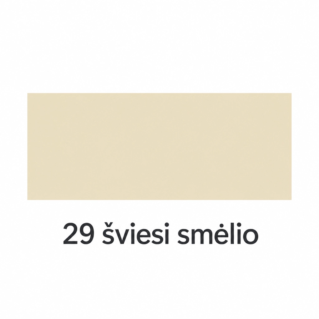 Šviesaus smėlio spalvos glaistas keraminių plytelių siūlėms užpildyti