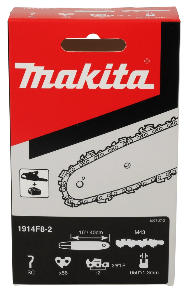 Atsarginė Makita 1914F8-2 pjūklo grandinė medienos pjovimui