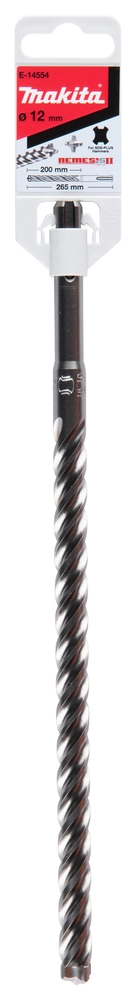 Makita E-14554 grąžtas betonui 12mm SDS-PLUS Nemesis II