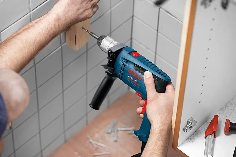 BOSCH GSB 13 laidinis gręžtuvas su berakčiu griebtuvu