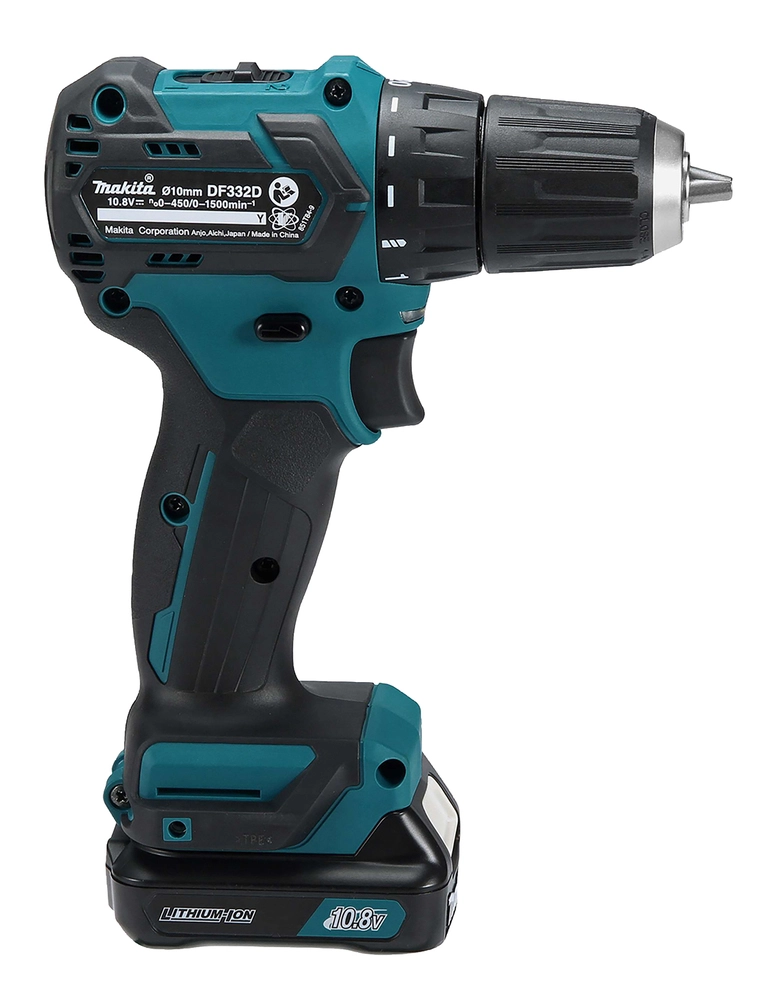 MAKITA DF332DZ suktuvas su greitai keičiama antgalių sistema