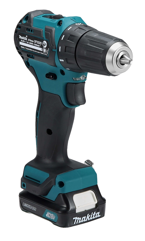 MAKITA DF332DZ suktuvas komplekte su priedais ir dėklu