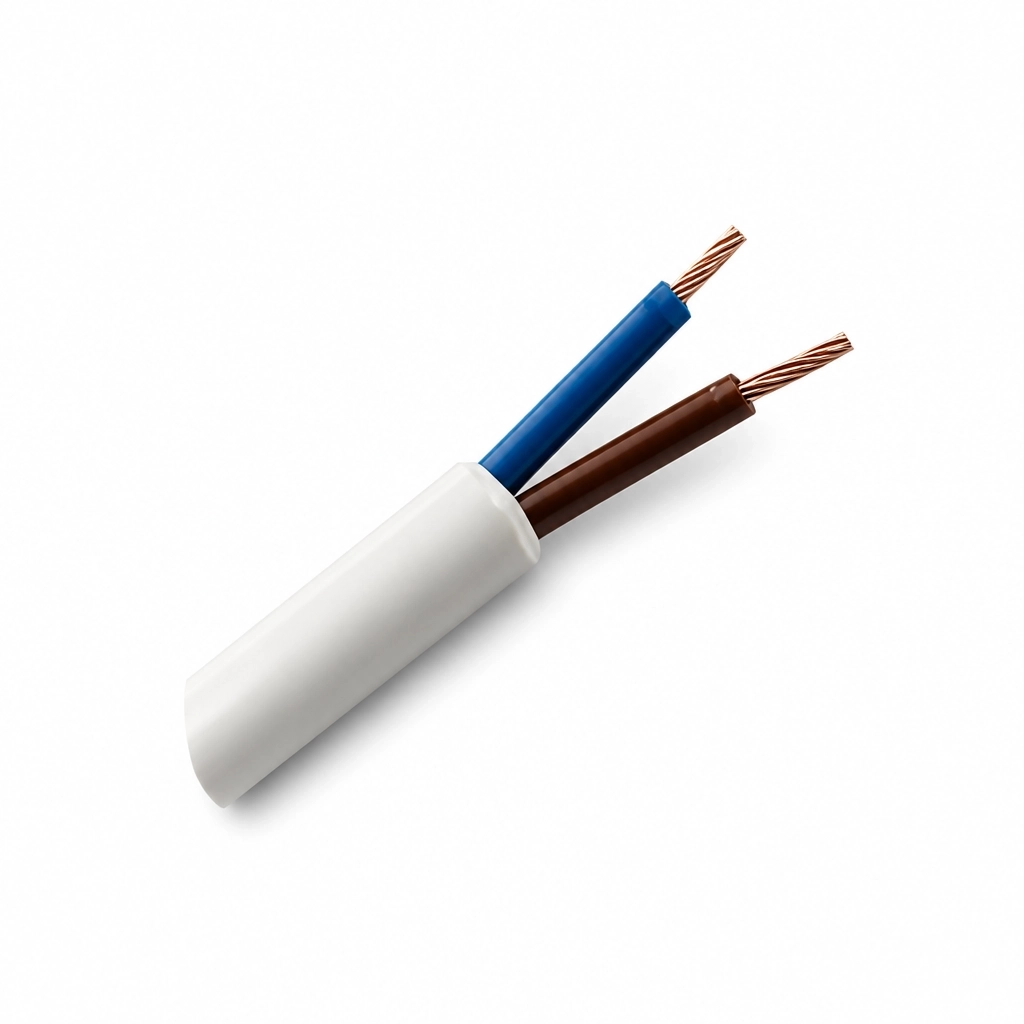 KABELIS ELEKTROS OMY 2X1.0 15M