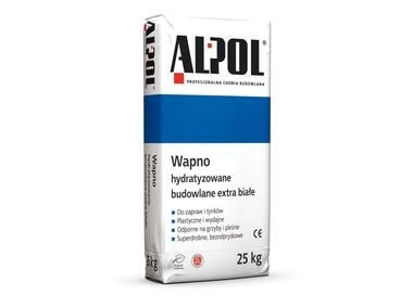 ALPOL WAP gesintos kalkės 25kg maišas mūro ir tinkavimo darbams