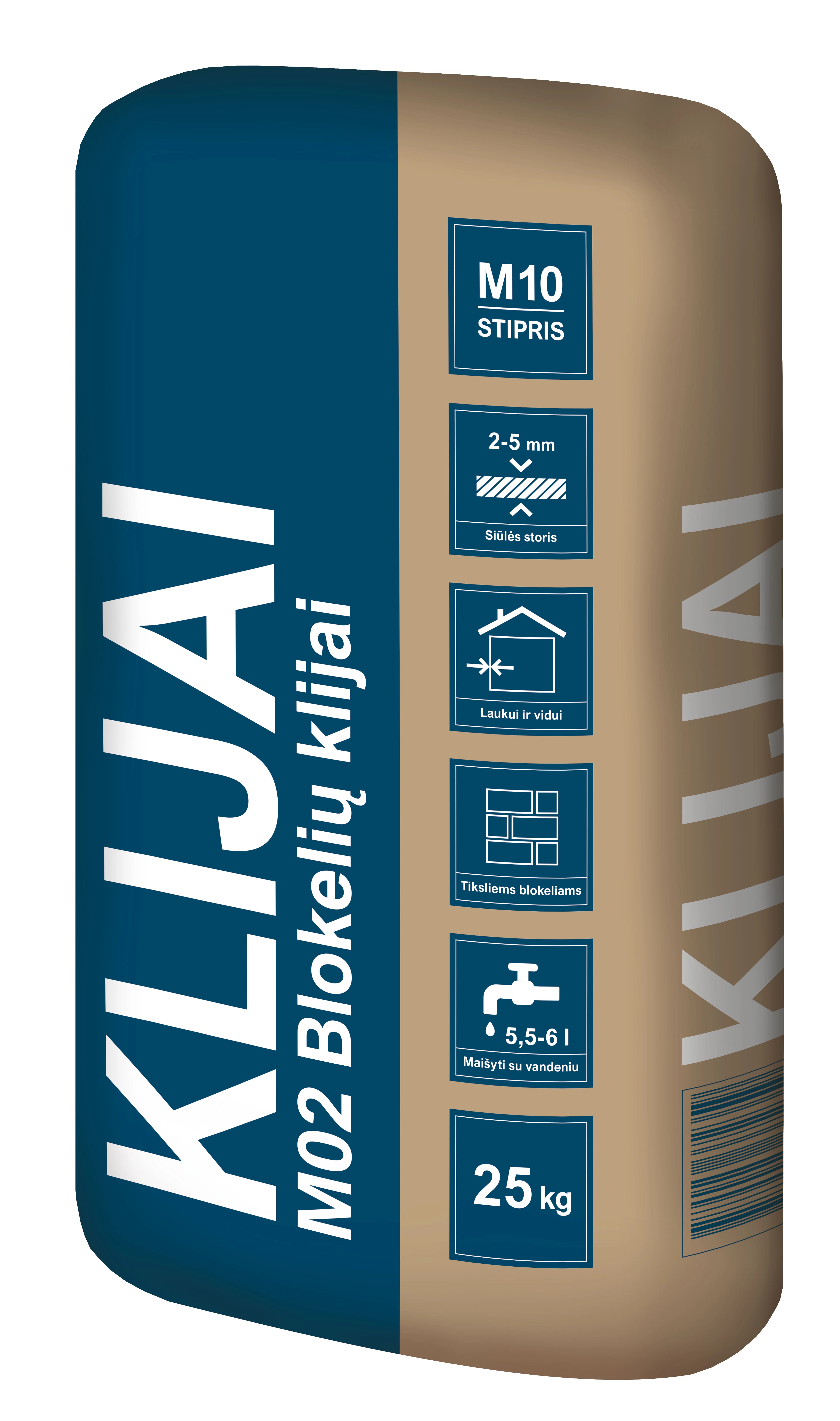 KLIJAI BLOKELIAMS KREISEL M02 25KG
