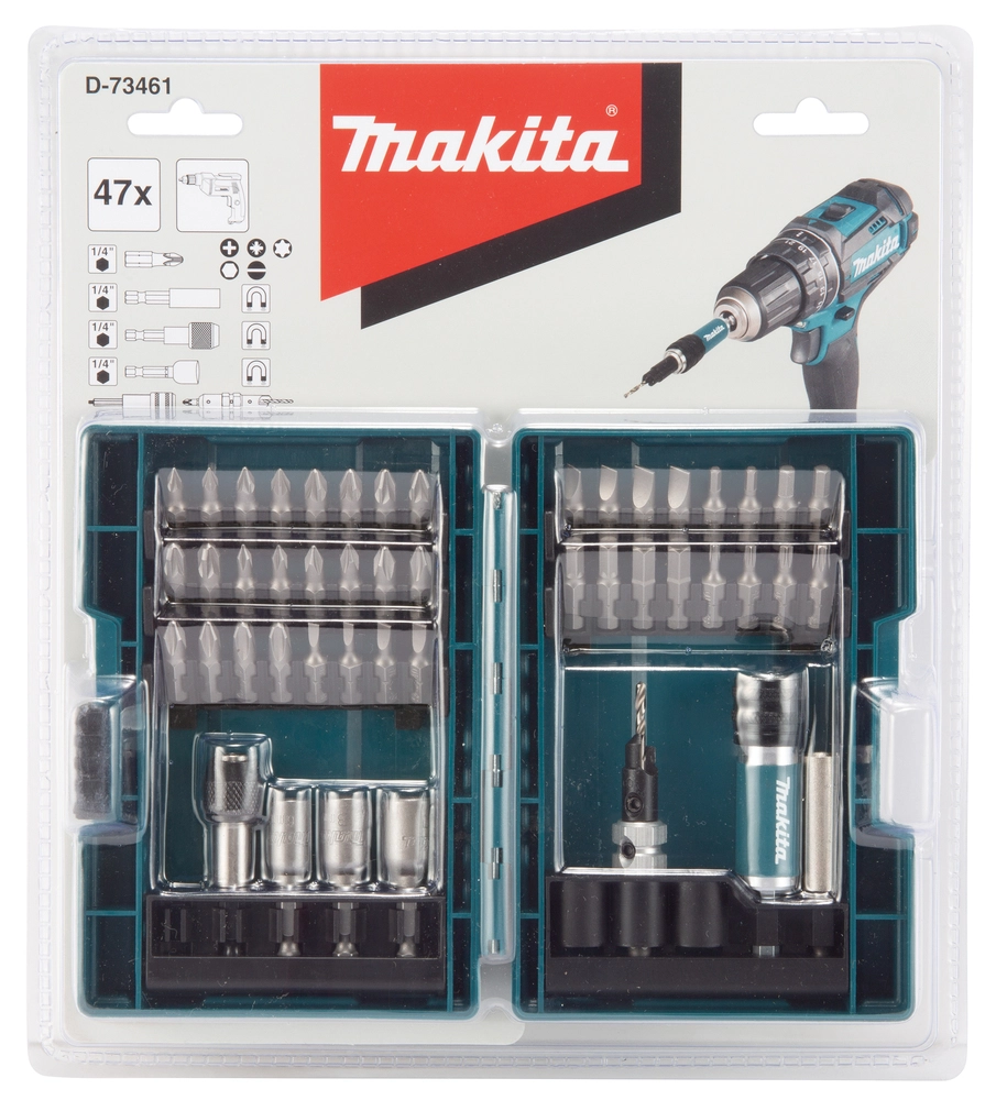 Makita universalių sukimo antgalių rinkinys su magnetiniais laikikliais