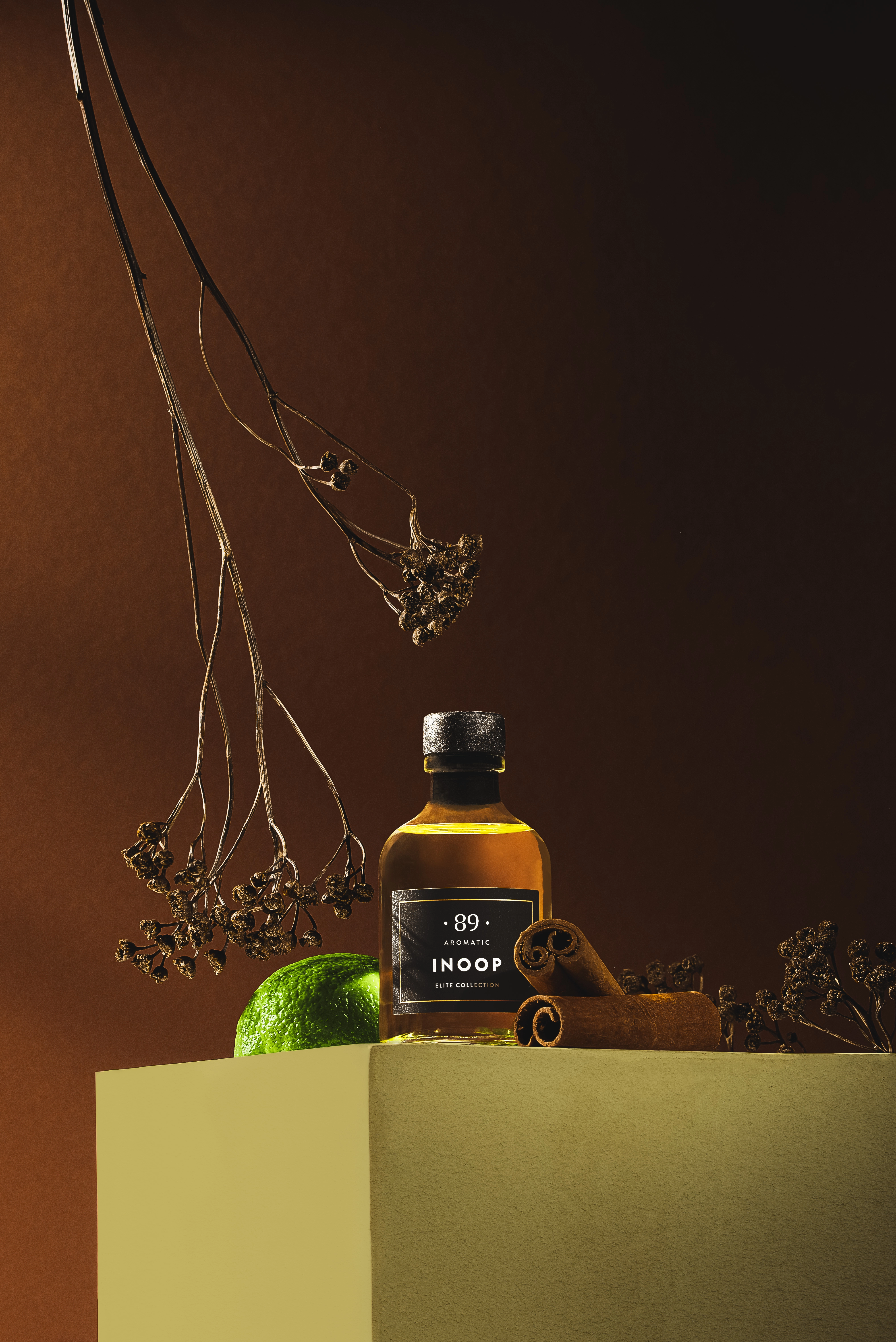 Prabangus aliejinis namų aromatas INOOP 50ml buteliuke su lazdelėmis
