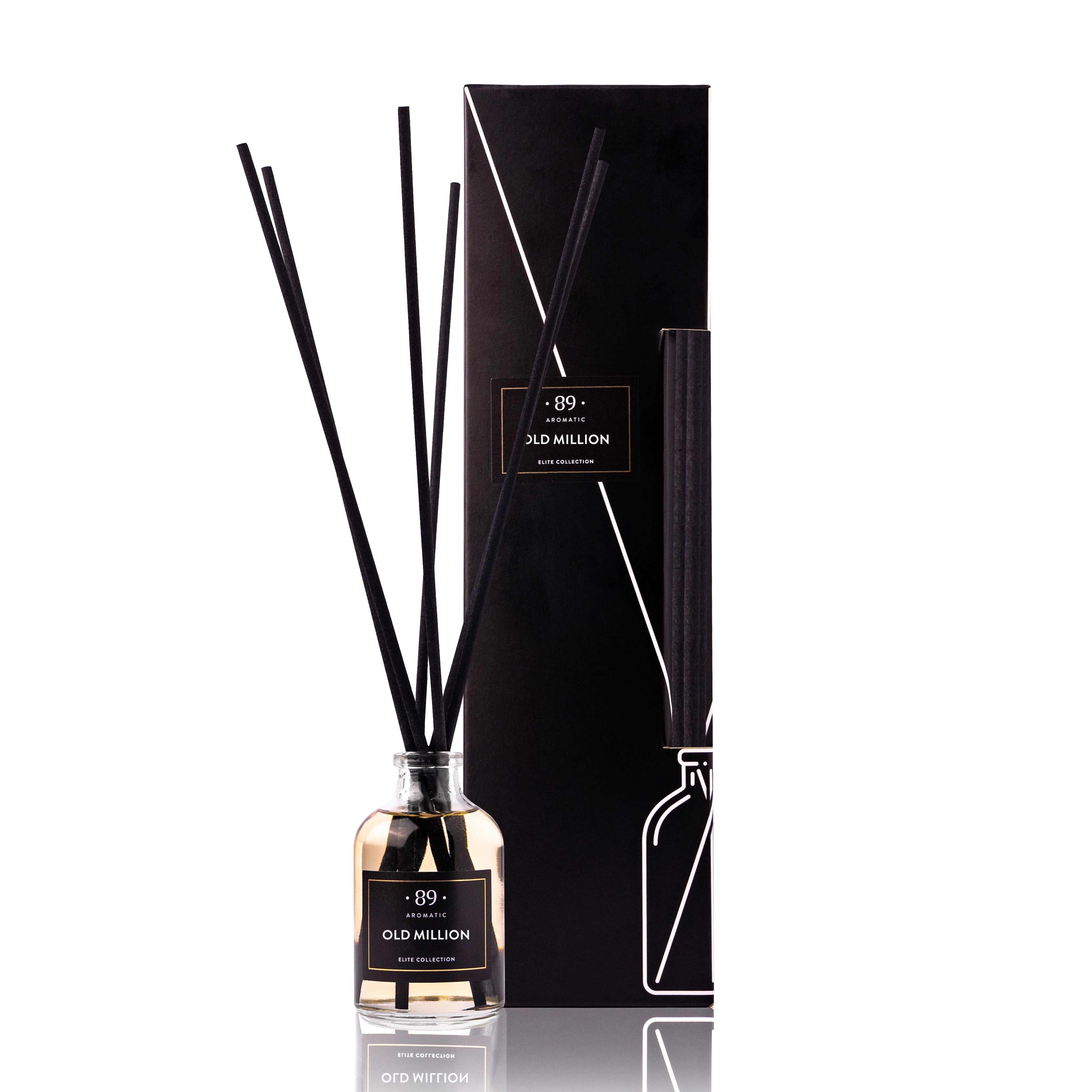 KVAPAS NAMŲ SU LAZDELĖMIS OLD MILLION 50ML AROMATIC 89