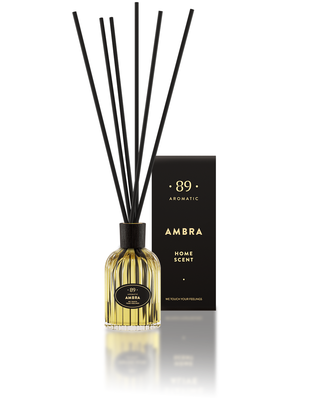 KVAPAS NAMŲ SU LAZDELĖMIS RETRO AMBRA 250ML AROMATIC 89