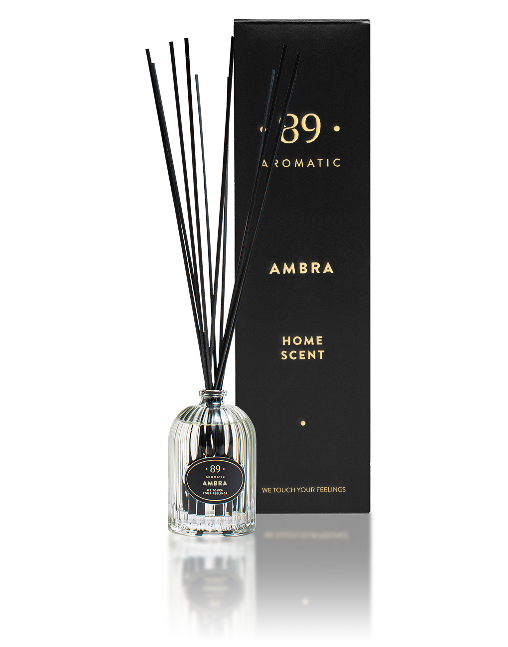 KVAPAS NAMŲ SU LAZDELĖMIS RETRO AMBRA 50ML AROMATIC 89