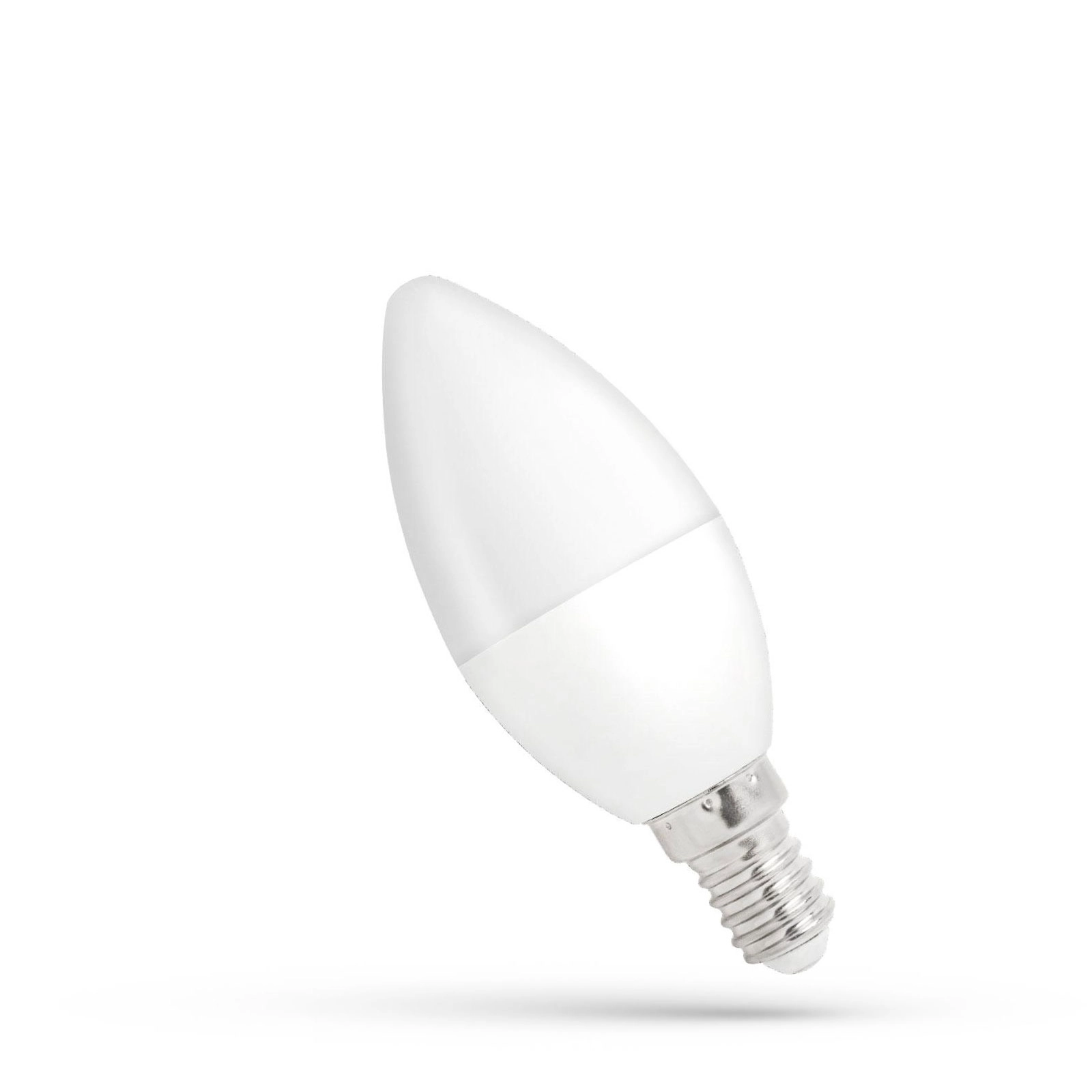 LEMPUTĖ LED C37 6W E14 500LM 4000K SPECTRUM