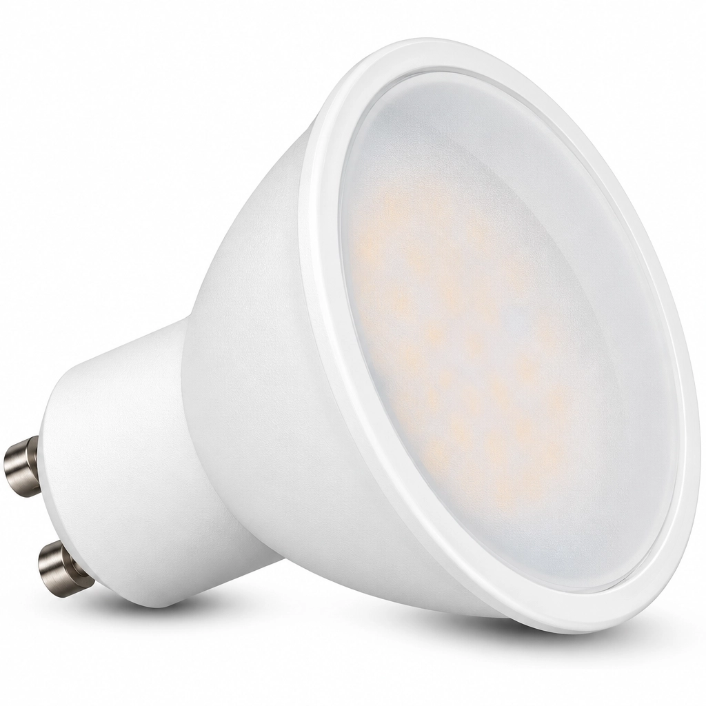 LED lemputė GU10 7W 600LM 4000K Spectrum Light neutralios baltos šviesos apšvietimui