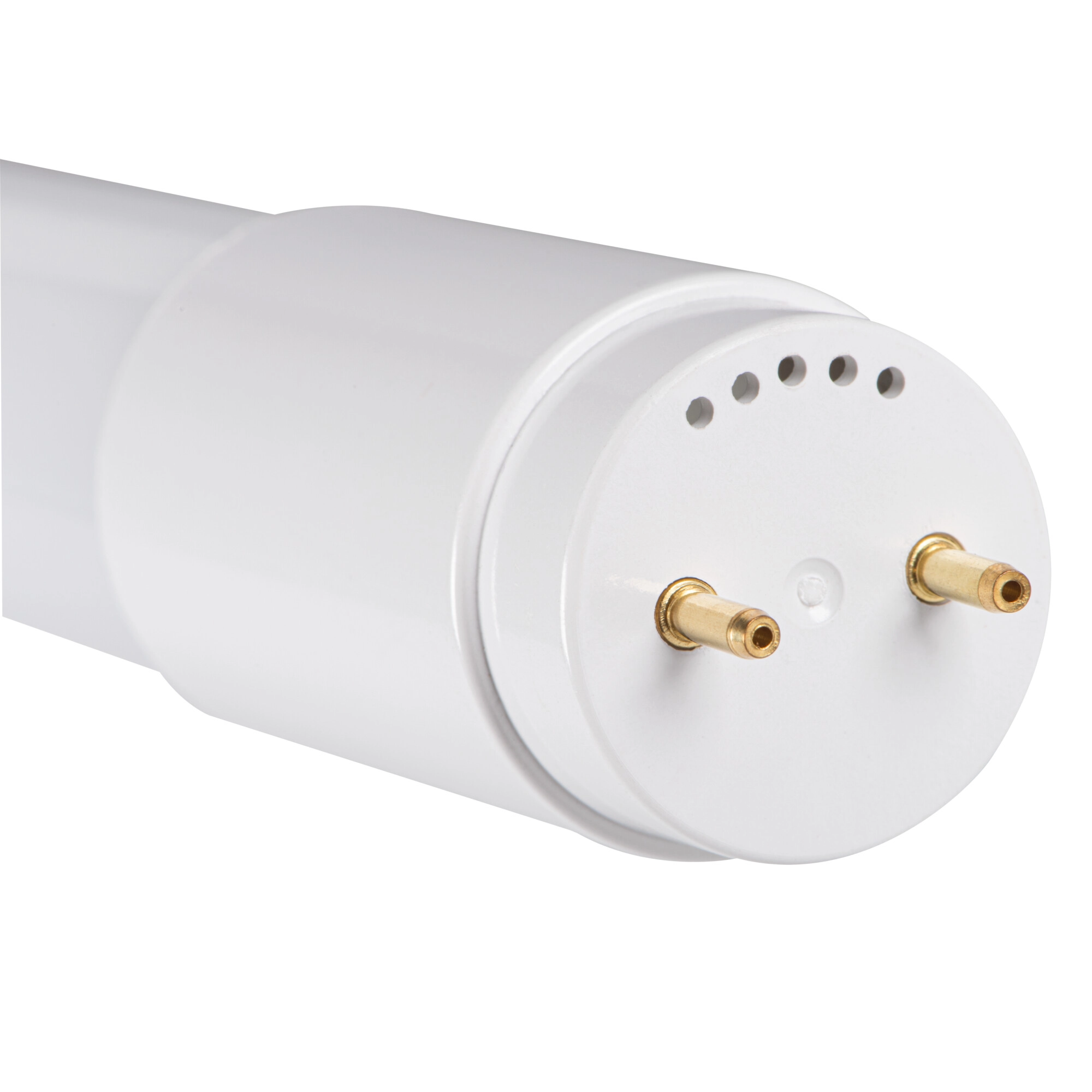 LED vamzdinė lemputė T8 9W stiklinis korpusas 1440 lumenų šviesos srautas
