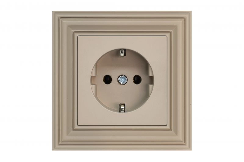 LIZDAS KIŠTUKINIS SCHUKO LIREGUS RETRO KREMINĖ MATINĖ SPALVA BE RĖMELIO IKL16-404-01.R/ONC