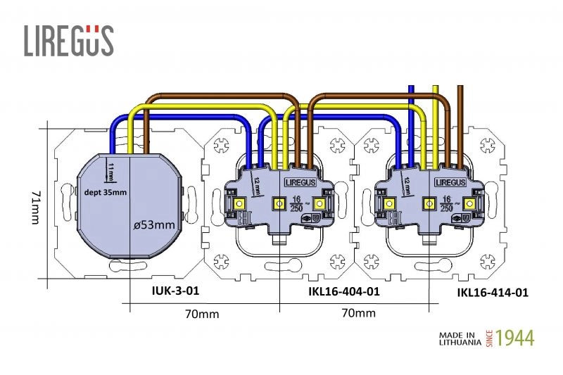 Funkcionalus USB kroviklis integruotas elektros lizdas