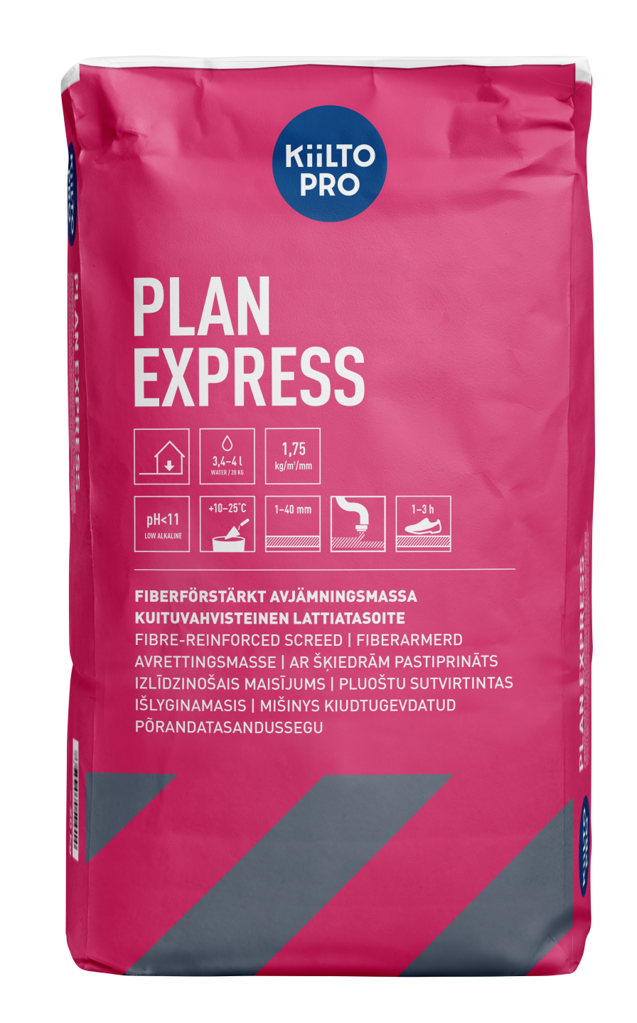 MIŠINYS SAVAIME IŠSILYGINANTIS KIILTO PLAN EXPRESS 20KG
