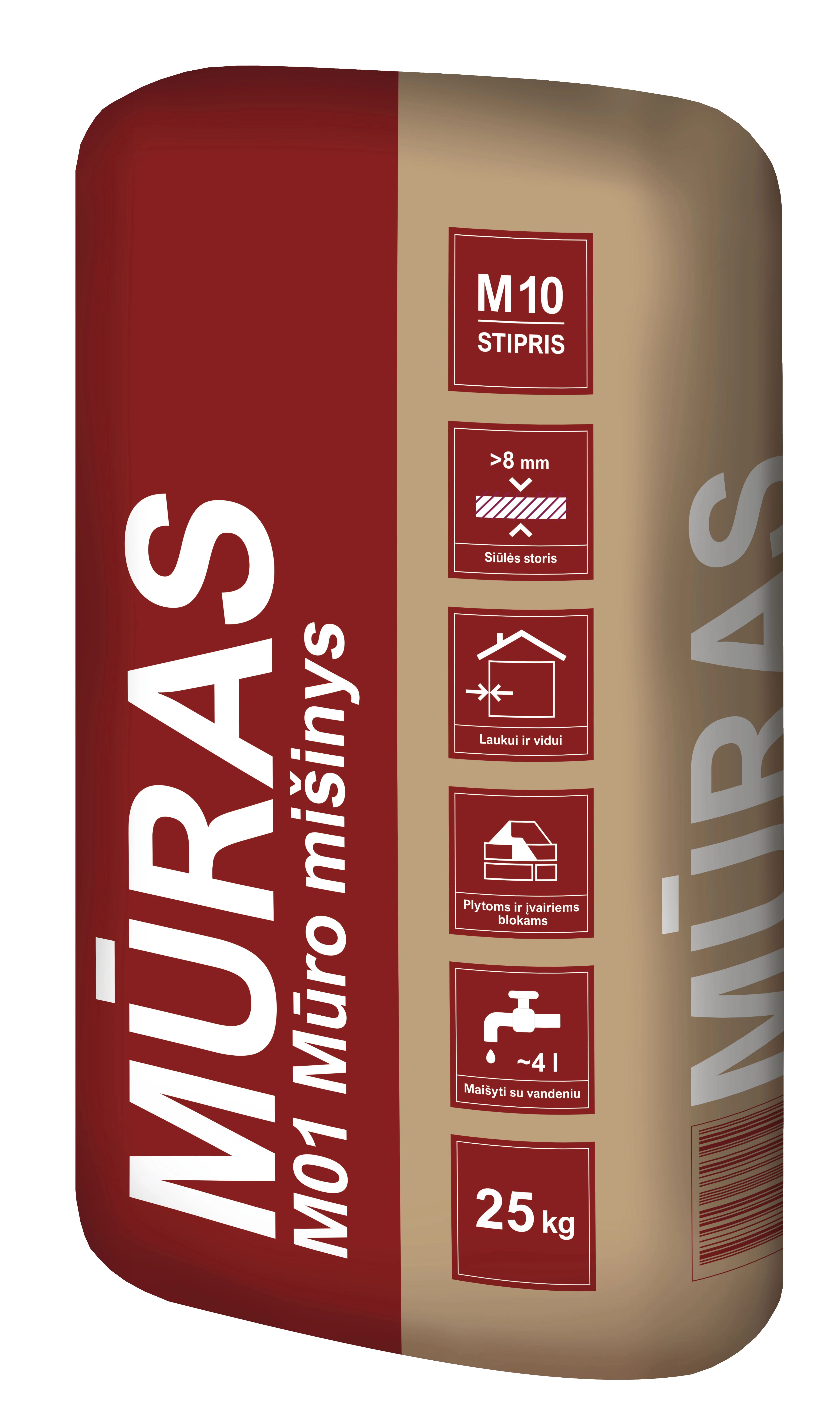 MŪRO MIŠINYS KREISEL M01 25KG