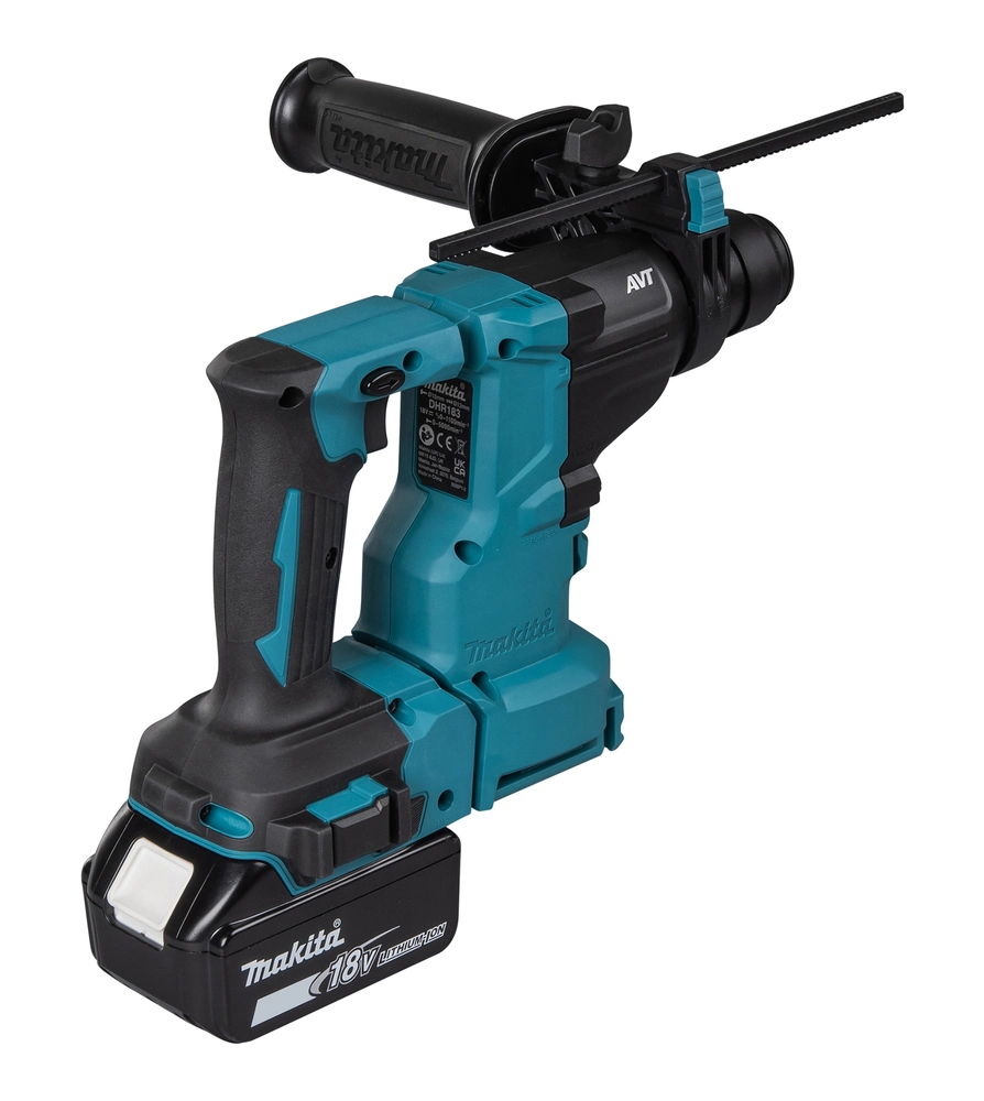 Lengvas Makita DHR183Z perforatorius su AVT anti-vibracinė technologija