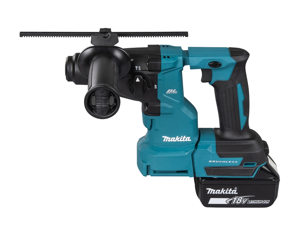 Kompaktiškas Makita bešepetėlis perforatorius DHR183Z su vibracijų slopinimu