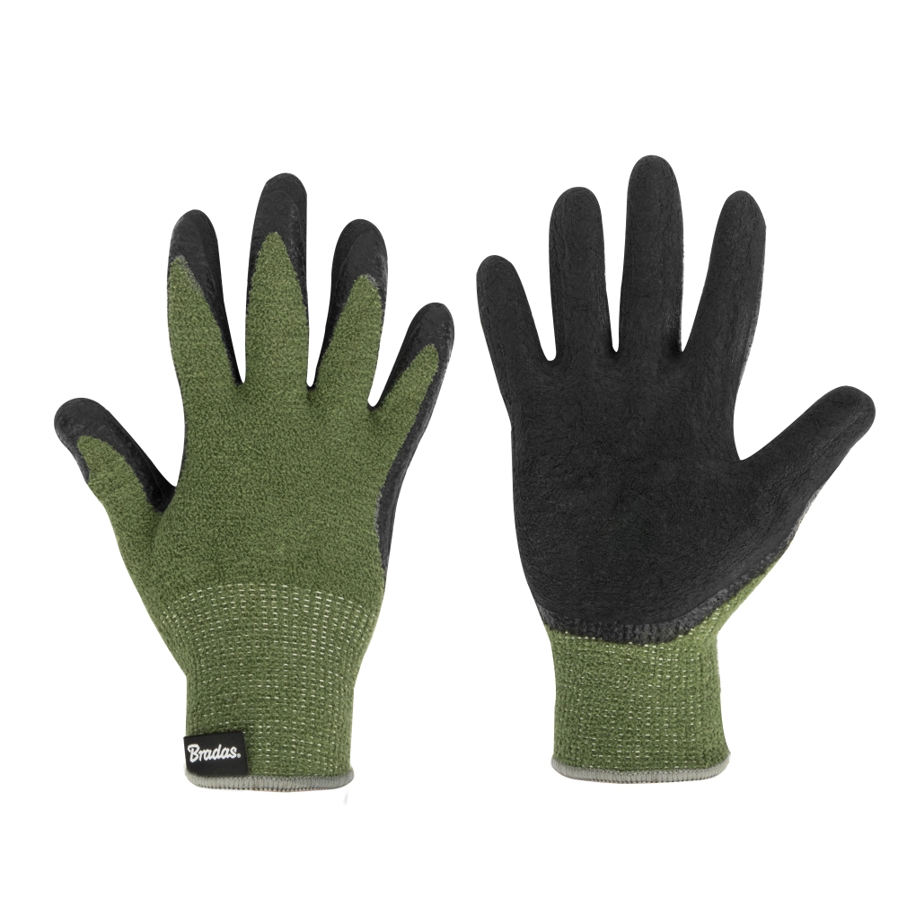 PIRŠTINĖS APSAUGINĖS APLIETOS LATEKSU TERMO GRIP GREEN D-9