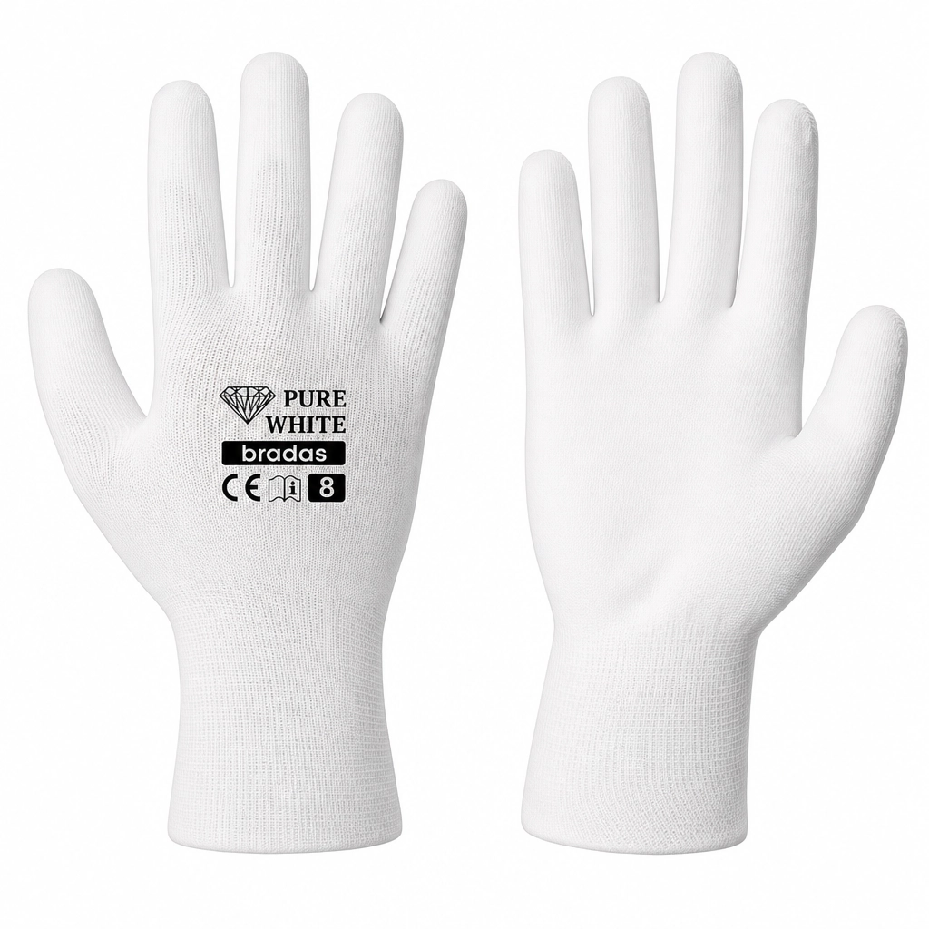 PIRŠTINĖS APSAUGINĖS PU PURE WHITE D-8