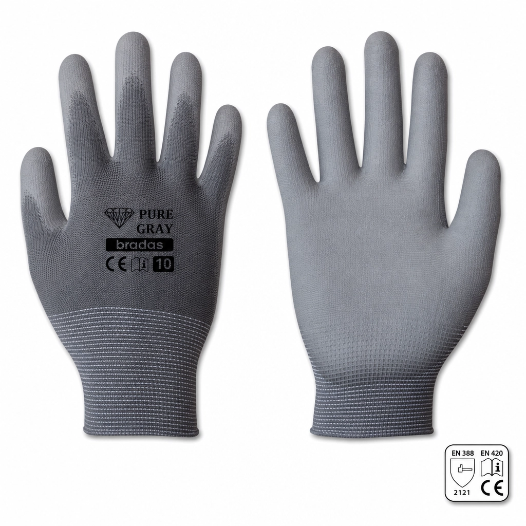 PIRŠTINĖS APSAUGINĖS PURE GRAY D-10