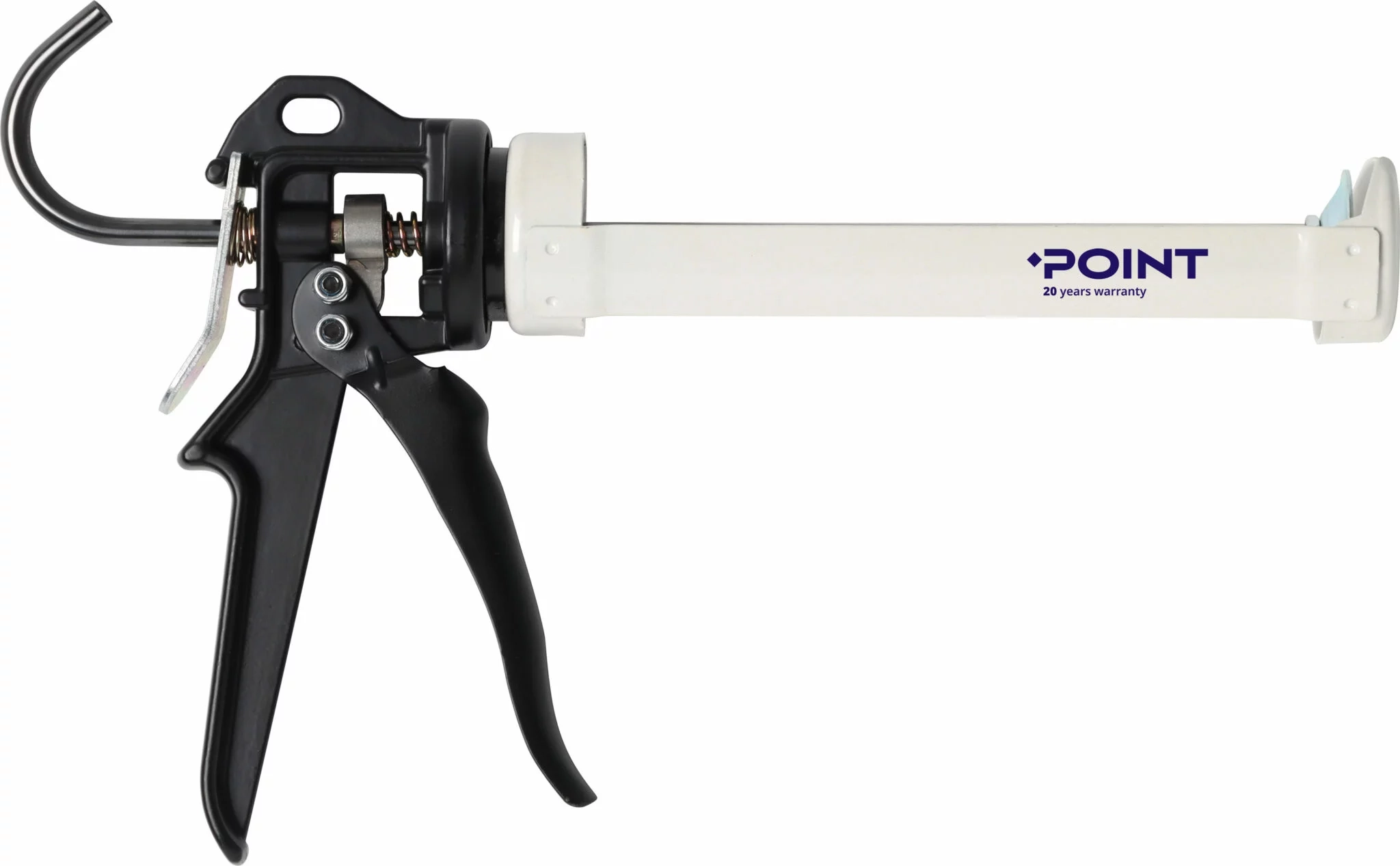 POINT ULTRA HIGH TACK profesionalus pistoletas hermetikams su 4000N spaudimo jėga ir sustiprintos konstrukcijos mechanizmu