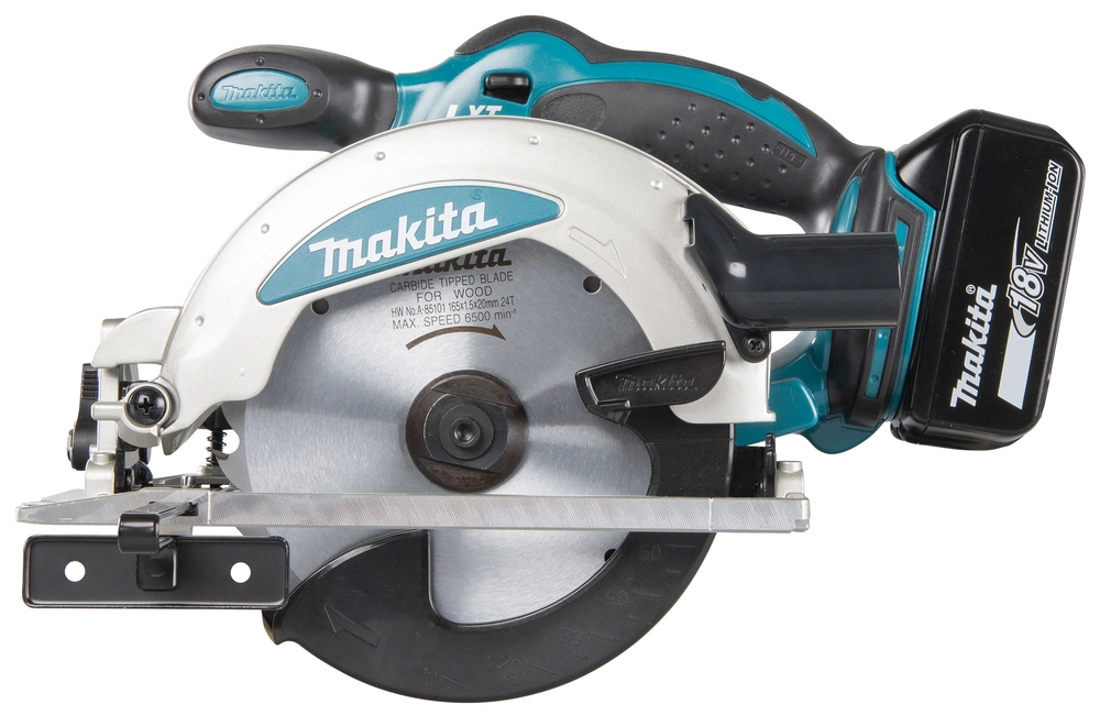 Makita pjūklas su LED darbiniu apšvietimu